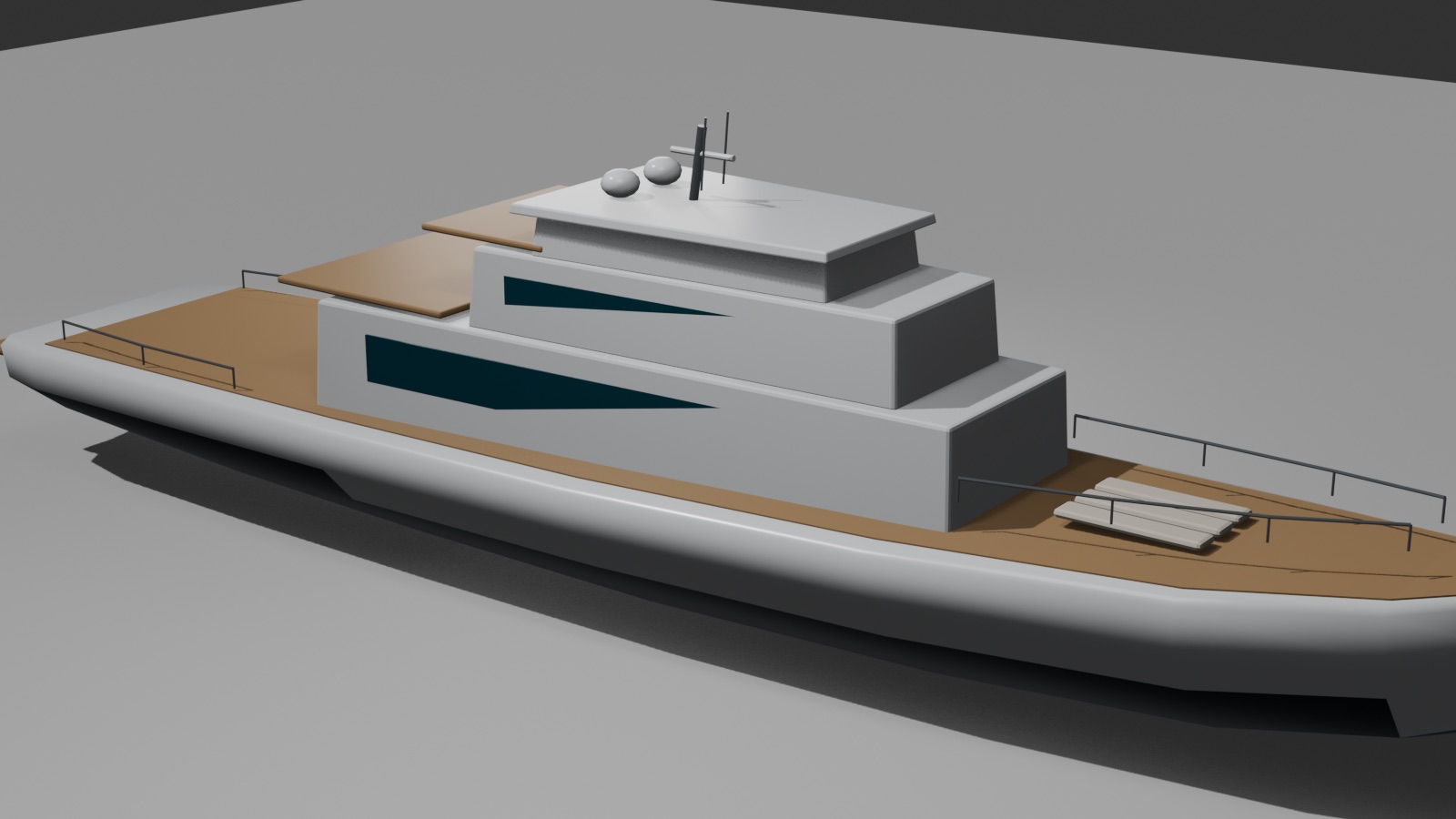 Preview of the generic illustrative superyacht model