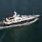 Motor yacht Sequel P underway